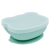 We Might Be Tiny Bowl with Suction Cup - Silicone - Mint
