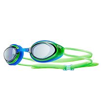 TYR Swim Goggles - Blackhawk Racing Junior - Smoke/Green