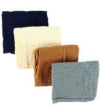 Pippi Carrs de mousseline - 8 Pack - 65x65cm - Dress Blues