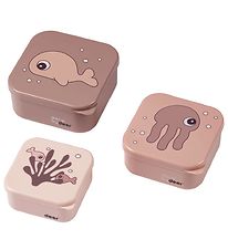 Done By Deer Snackbox - Sea Friends - 3-pack - Powder