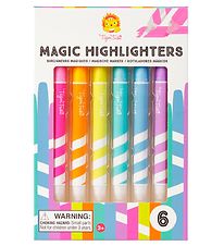 Tiger Tribe Textmarker - Magic - 6 st.