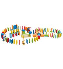 Hape Play Set - 107 Parts - Dynamo Dominoes
