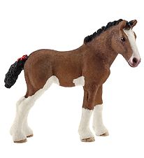 Schleich Animal - H : 8,5 cm - Poulain Clydesdale 13810
