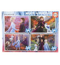 Educa Puslespill - 4 forskjellige - Frost II