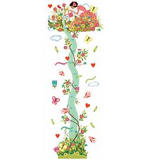 Djeco Growth Chart - 40-160 cm - Princess Garden