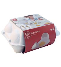 Hape Play Food - Egg Carton w. Eggs