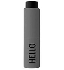 Design Letters Hand Sanitizer Dispenser - Hello - 20ml - Dark Gr
