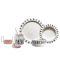 Design Letters Middagsset - Tritan - 4 Delar - t och lr - Pude