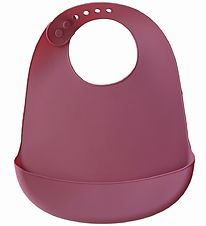 Tiny Tot Bavoir - Silicone - Berry