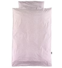 Nørgaard Madsens Duvet Cover - Junior - Plum Purple w. Dots