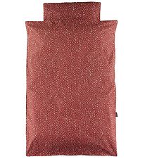 Nørgaard Madsens Duvet Cover - Junior - Rusty Red w. Dots
