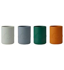 Liewood Cups - Ethan - 4-Pack - Dino Blue Multi Mix