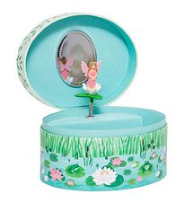 Petit Monkey Jewelry Box w. Music - 9x15,5x12 cm - Water Fairy -
