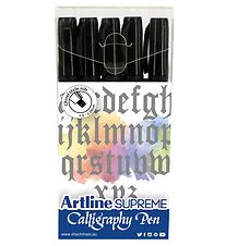 Artline Markers - Supreme Calligraphy Pen - 5 pcs. - Black