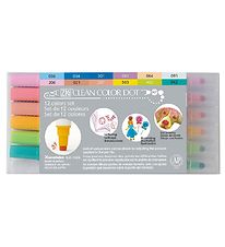 Zig Markers - Clean Colour DOT - 12 pcs