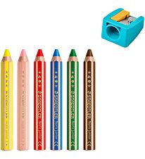 Staedtler Colouring Pencils - Noris Junior - 6 pcs