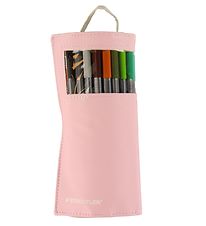 Staedtler Tússlitir M. Pennaveski - 20 Stk. - 0,3 mm - Bleikt