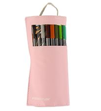 Staedtler Markers w. Pencil Case - 20 pcs. - 0.3 mm - Rose