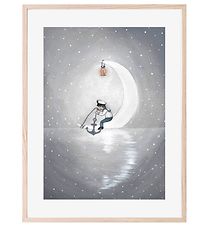 That's Mine Veggspjald - 30x40 cm - Moon Boy