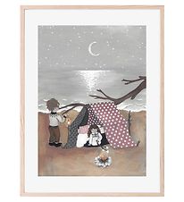 That's Mine Poster - 30x40 cm - Feu de joie au clair de lune