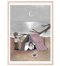 That's Mine Poster - 50x70 cm - Feu de joie au clair de lune