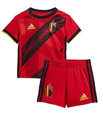 adidas Performance Fotbollsset - Belgien - Röd/Svart