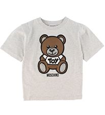 Moschino T-Shirt - Graumeliert m. Logo