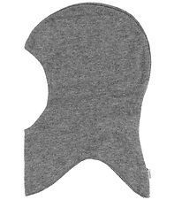 MarMar Balaclava - 2-layer - Wool - Abel - Grey Melange