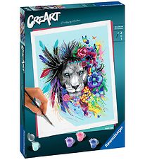 Ravensburger CreArt Málninga sett - Boho Lion