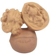 Oli & Carol Teething Toy - Natural Rubber - Nutty The Walnut