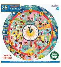 Eeboo Puzzlespiel - 25 Teile - 24 Stunden