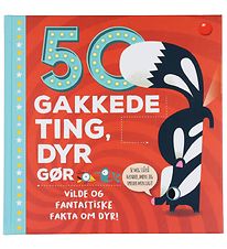 Forlaget Bolden Book - 50 gakkede ting, dyr gør - Danish