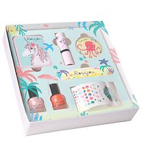 Rosajou Makeup Set - Blush/Lipstick/Nail Polish w. w. - 7 Parts