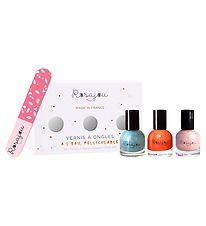 Rosajou Nagellack m. Nagelfeile - 4 Teile - Ballerina/Folie/Fee