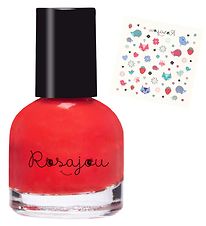 Rosajou Nagellak m. Nagelstickers - Mevrouw