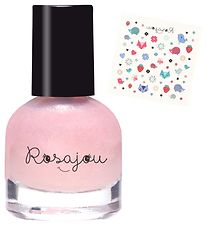 Rosajou Nagellak m. Nagelstickers - Ballerina's