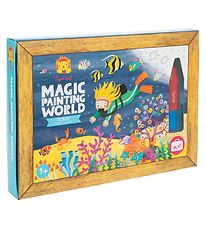Tiger Tribe Color Colouring Set - Magic Painting World - Ocean