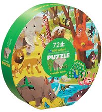 Crocodile Creek Puzzle Game - 72 Bricks - Wild Safari