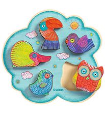 Djeco Puzzle - Wood - 5 Bricks - Toucanco