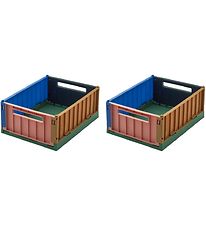 Liewood Klappbox - 25x18x9,5 cm - Small- 2er-Pack - Eden Mu