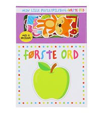Karrusel Forlag Book - Min Lille Puslespilsbog - Første Ord - DA