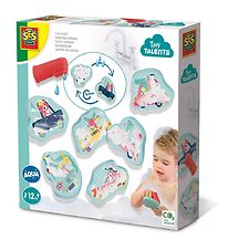 SES Creative Baðleikföng - Baðmyndir I Froða - Bílar