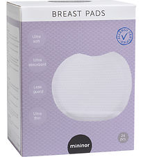 Mininor Nursing Pads - 24 pcs - Ultra White