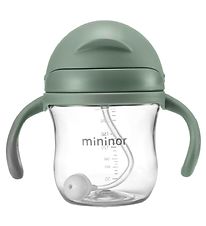 Mininor Cup w. Straws - Tritan - 220 mL - Green
