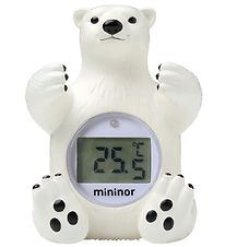 Mininor Bath Thermometer - Polar Bear - White