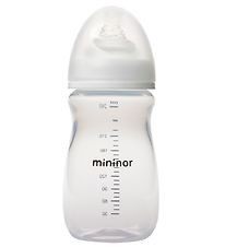 Mininor Feeding Bottle - 240 mL - White
