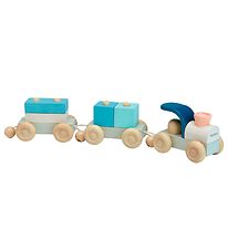 PlanToys Wooden Toy - Stack- Train - Wood