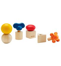 PlanToys Wooden Toy - Nuts and Bolts - Wood