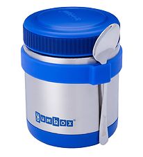 Yumbox Thermo Schssel m. Lffel/Band - 420 ml - Neptune Blue