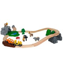 BRIO World Safari Adventure set w. Railway - 26 Parts 33960